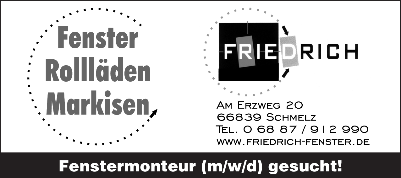 Fenstermonteur (m/w/d)