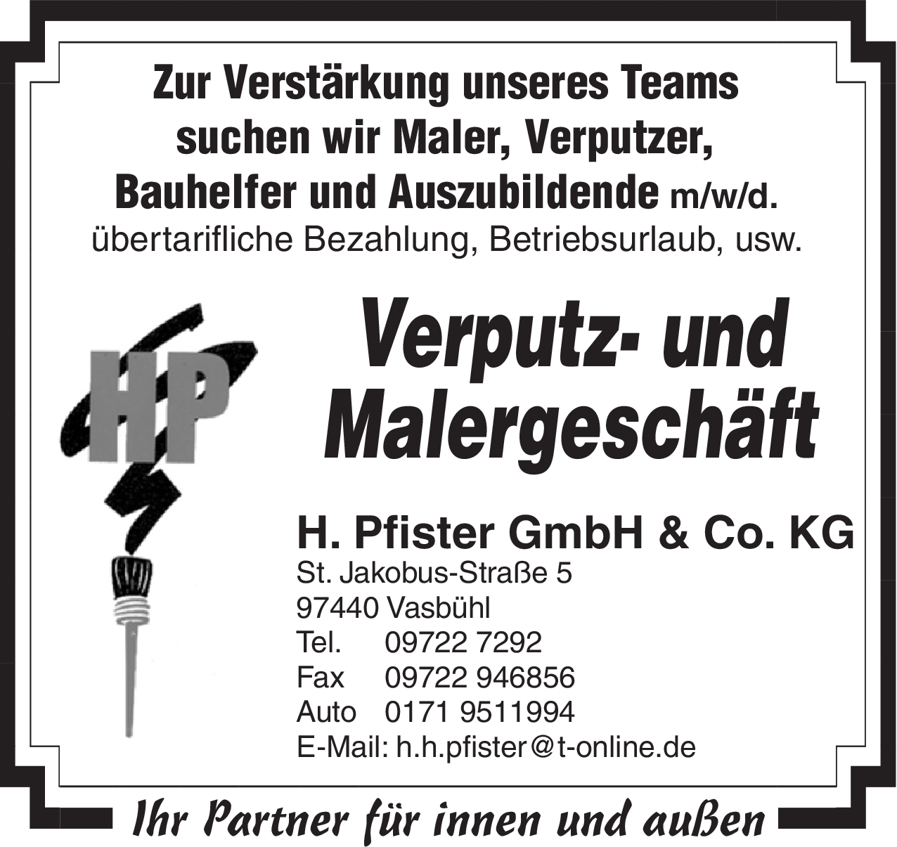 Maler (m/w/d)