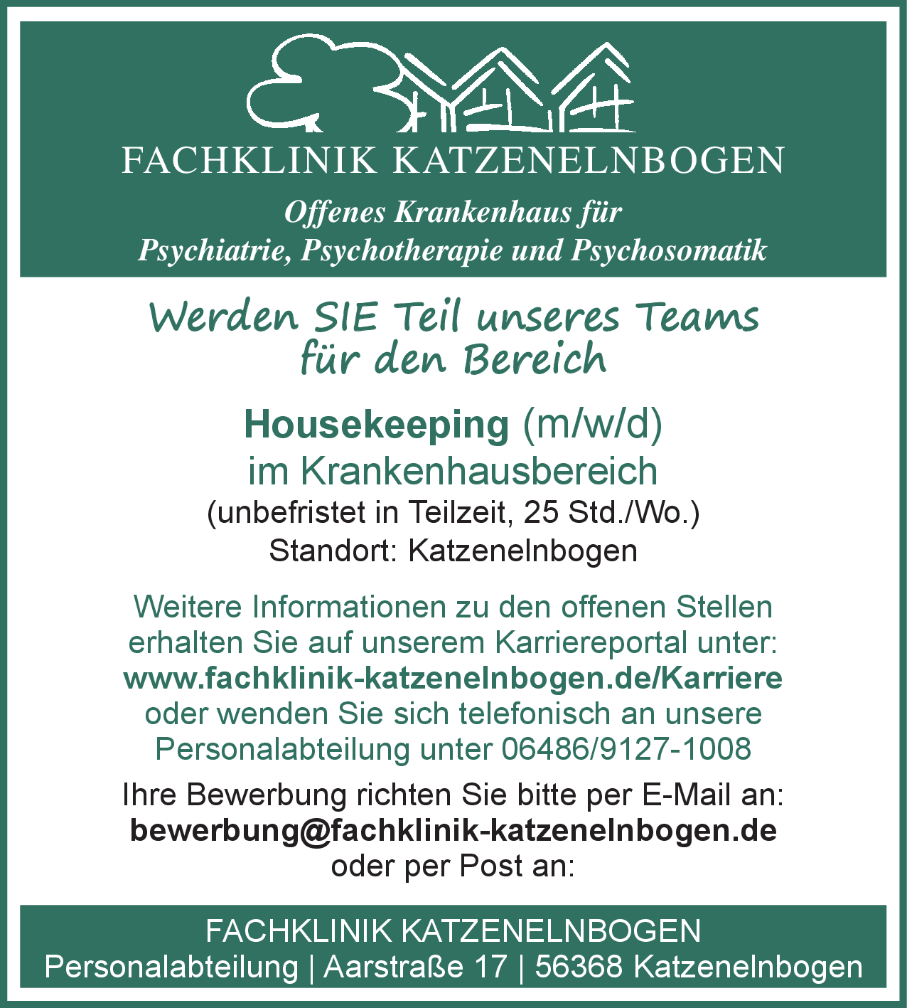 Housekeeping (m/w/d)