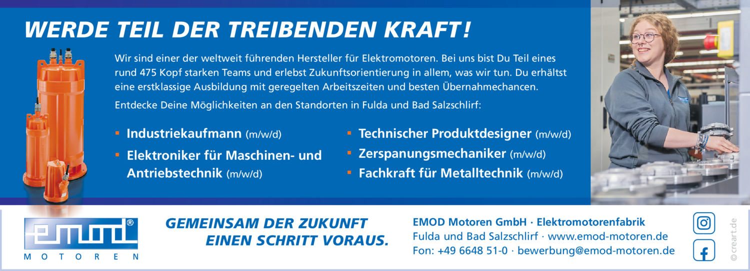 Elektroniker für Maschinen- und Antriebstechnik (m/w/d)