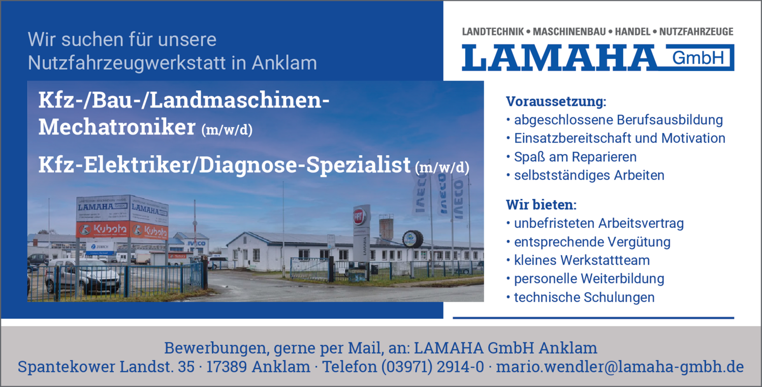 Kfz-Elektriker/Diagnose-Spezialist (m/w/d)