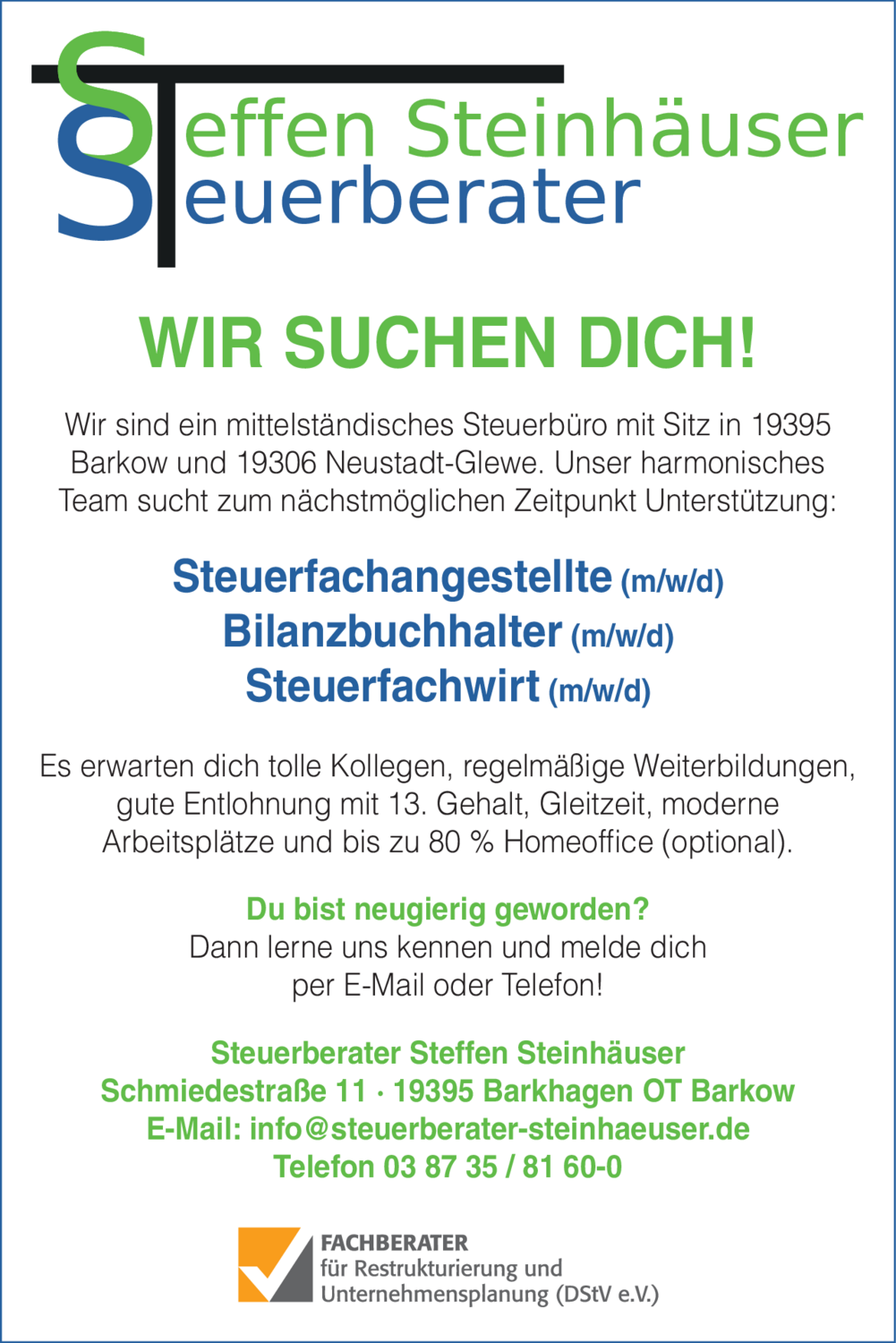 Steuerfachwirt (m/w/d)
