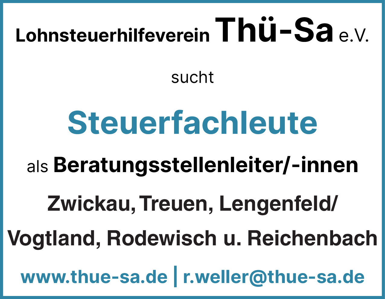 Steuerfachleute (m/w/d)