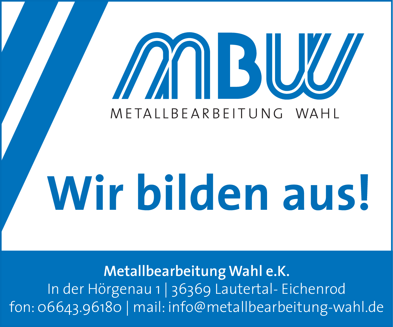Ausbildung (m/w/d)