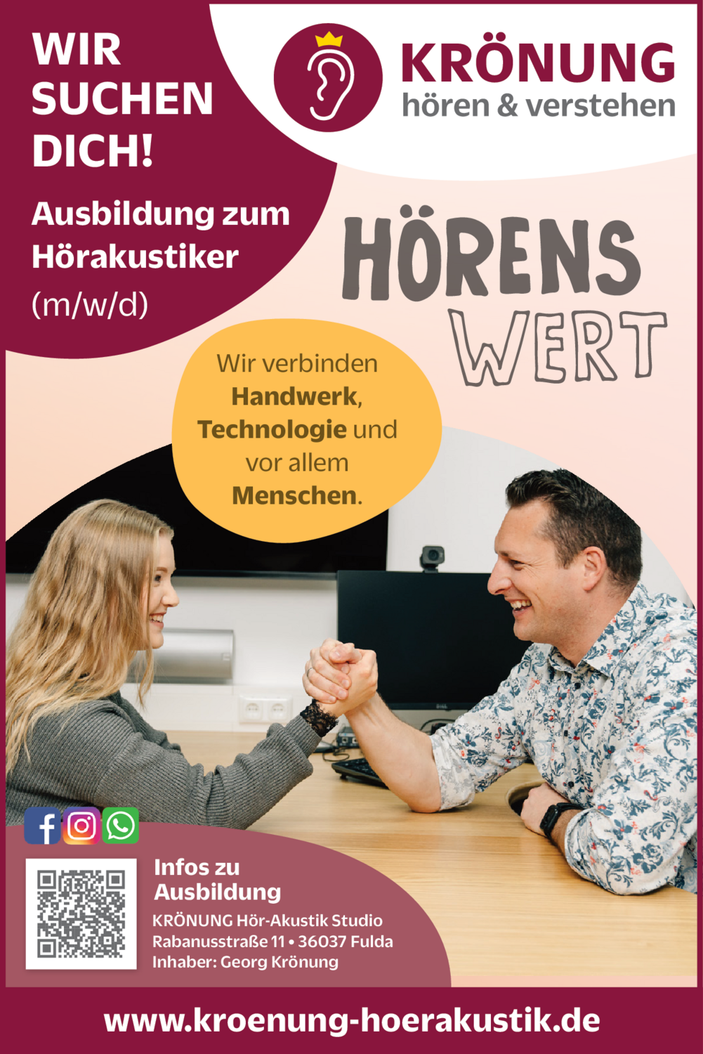 Ausbildung zum Hörakustiker (m/w/d)