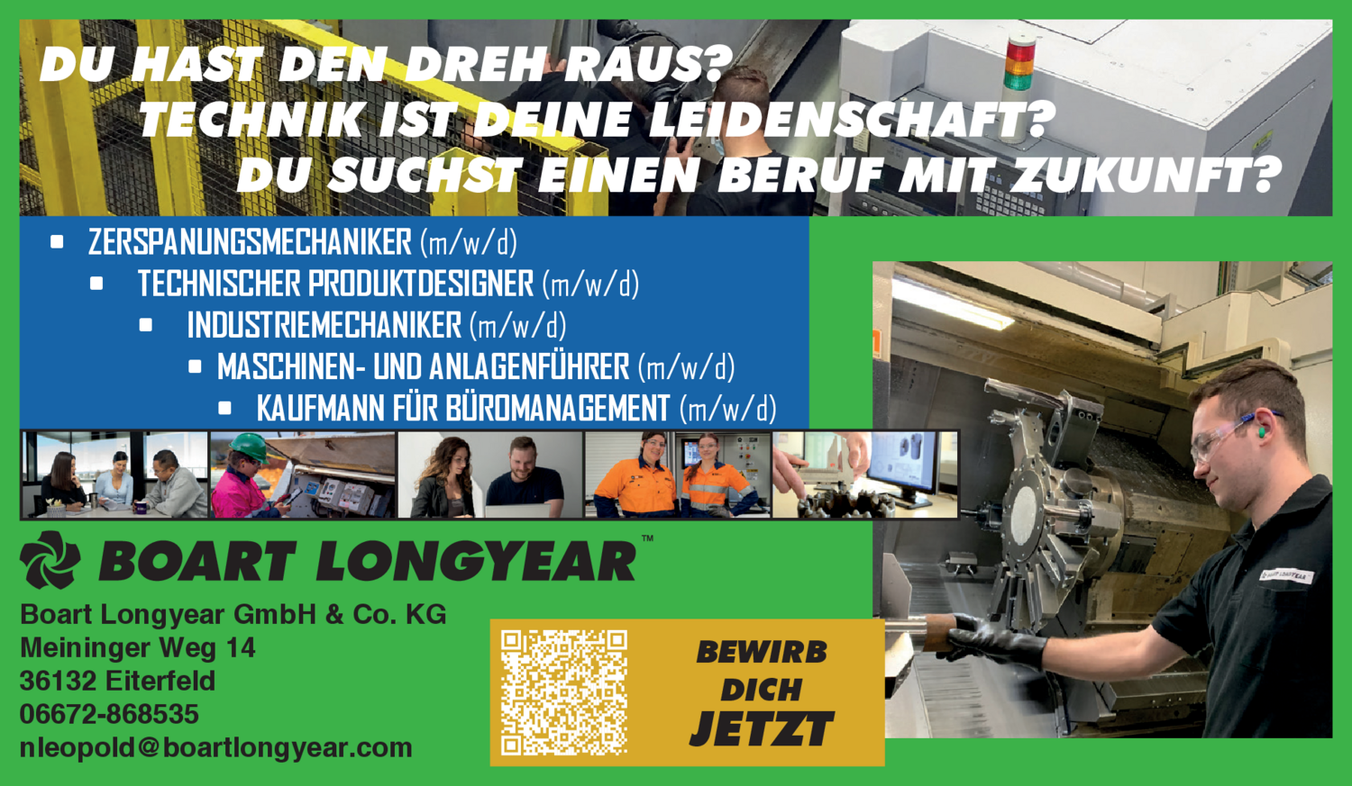 Industriemechaniker (m/w/d)
