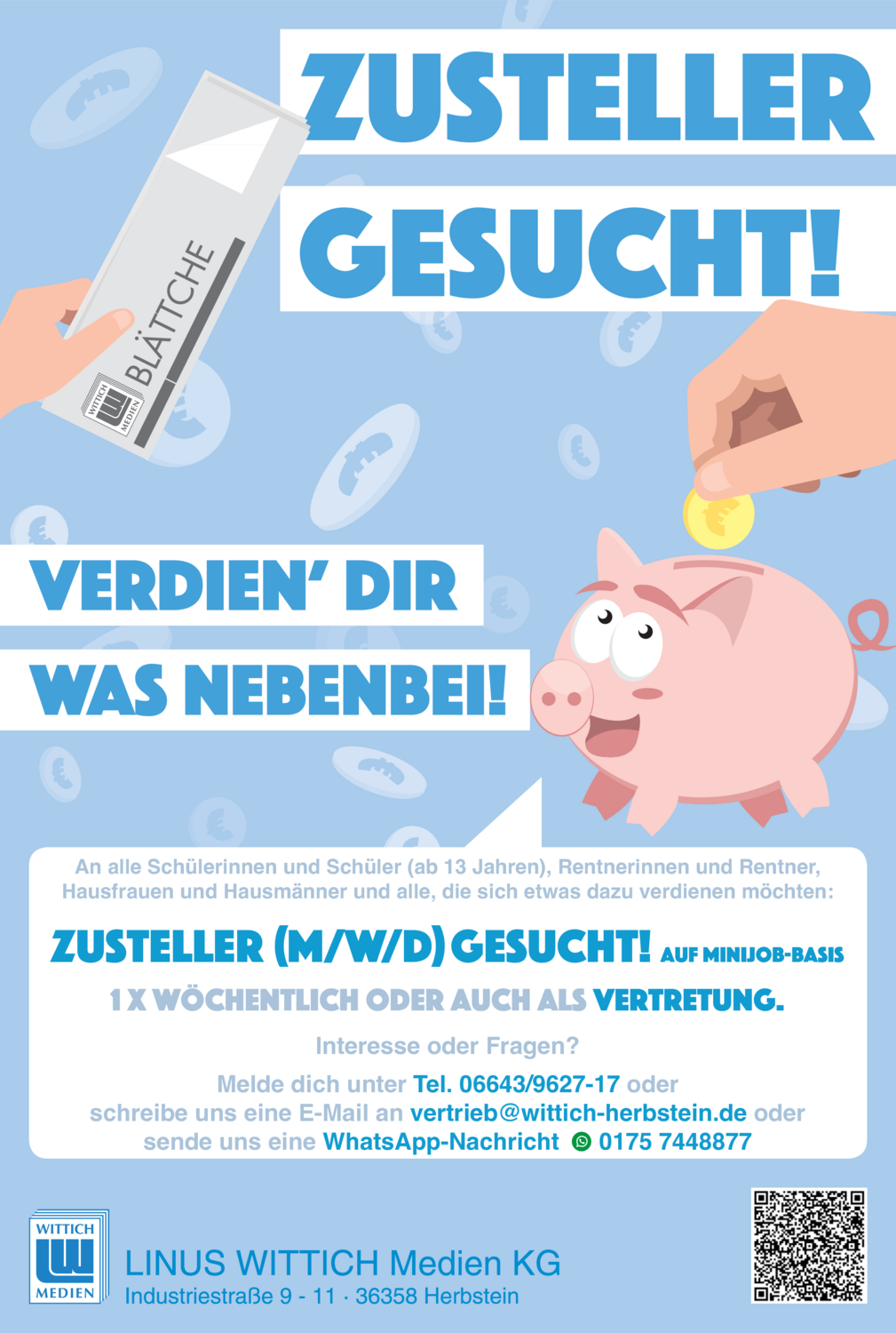 Zusteller (m/w/d)