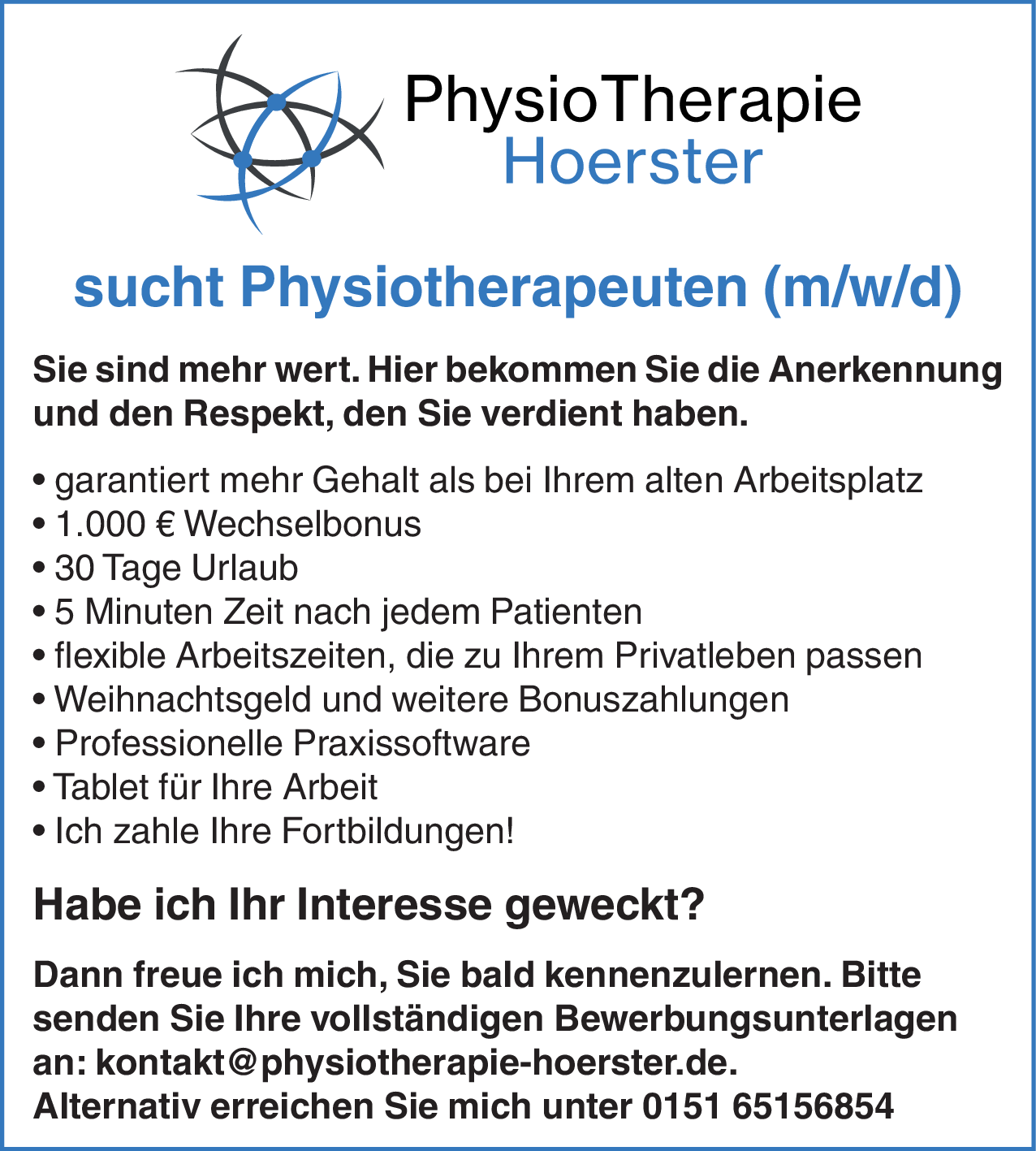 Physiotherapeut (m/w/d)