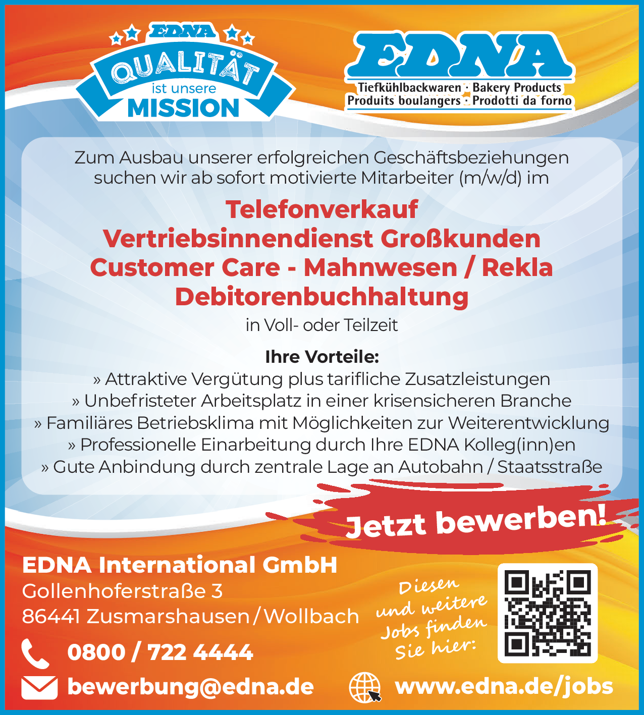 Debitorenbuchhaltung (m/w/d)