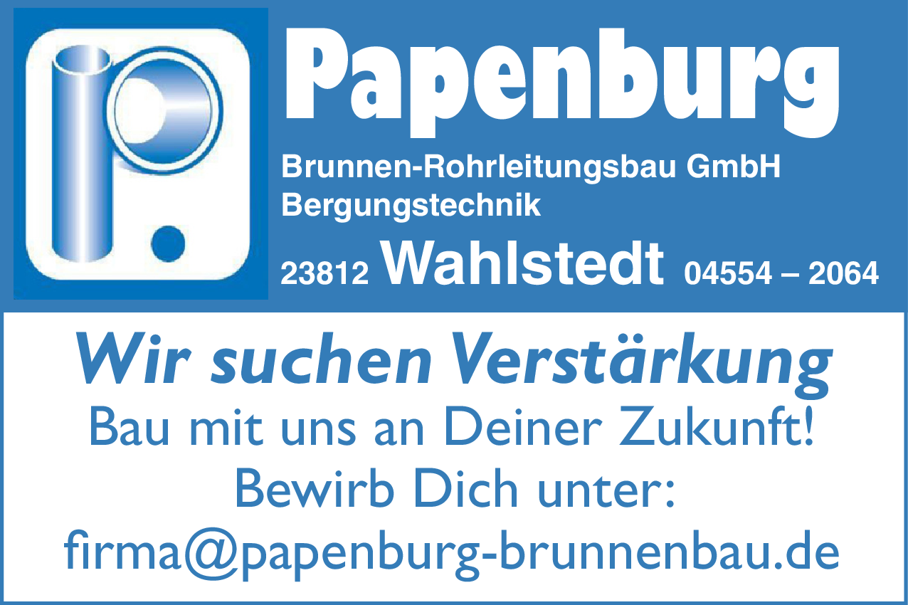 Verstärkung (m/w/d)