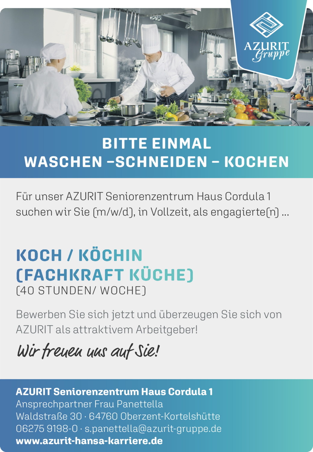 Koch / Köchin (m/w/d)