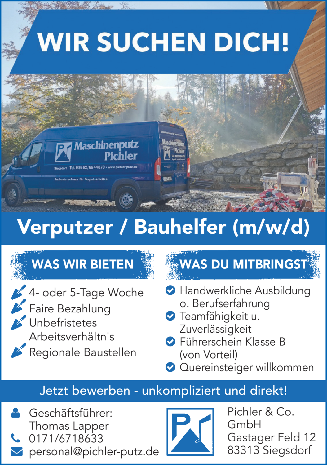 Bauhelfer (m/w/d)