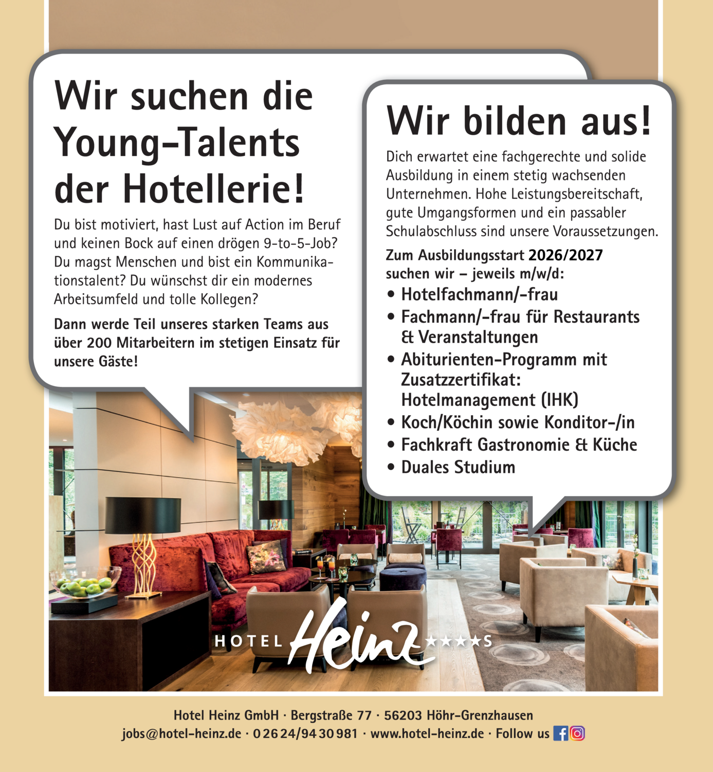 Fachkraft Gastronomie & Küche (m/w/d)