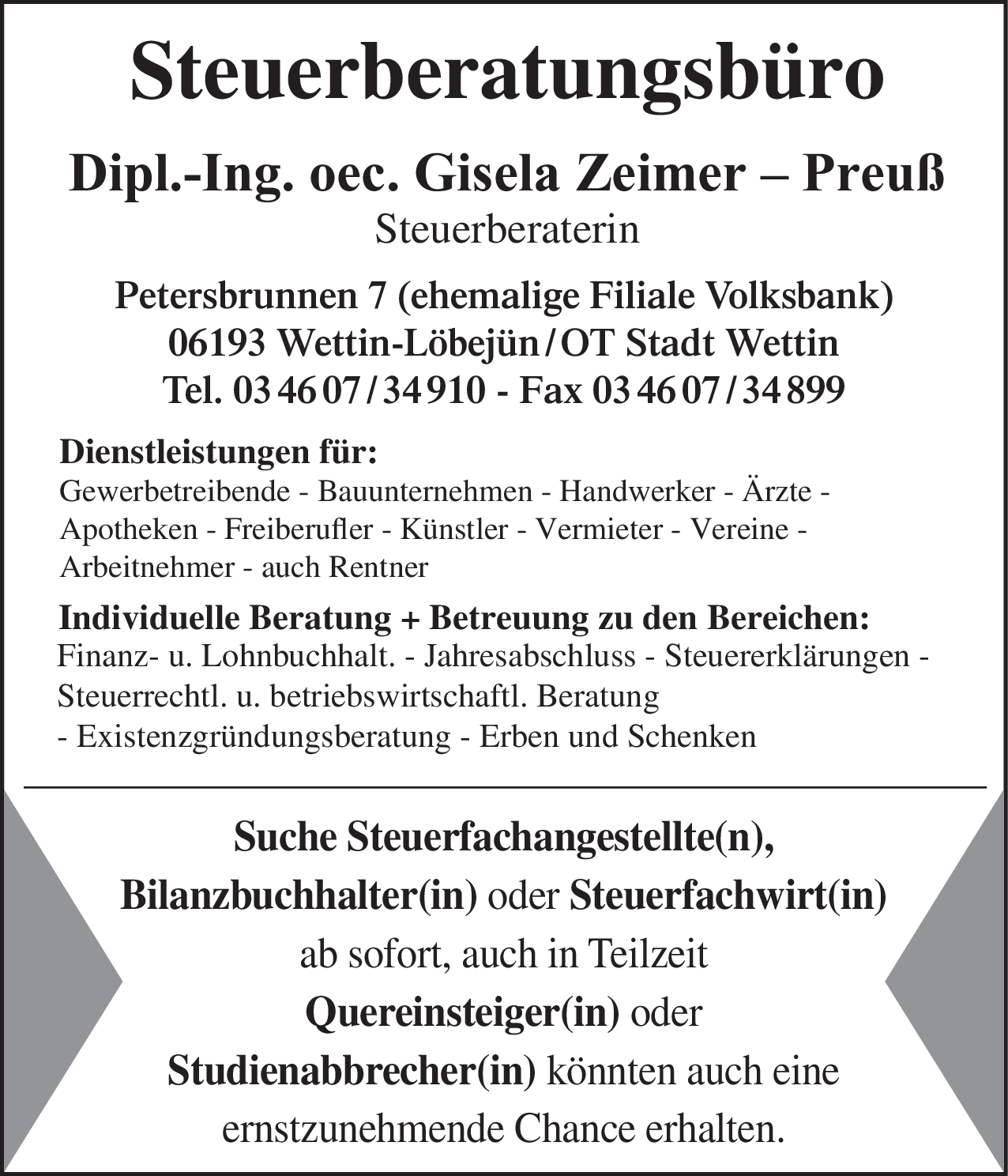 Steuerfachangestellte(r) (m/w/d)