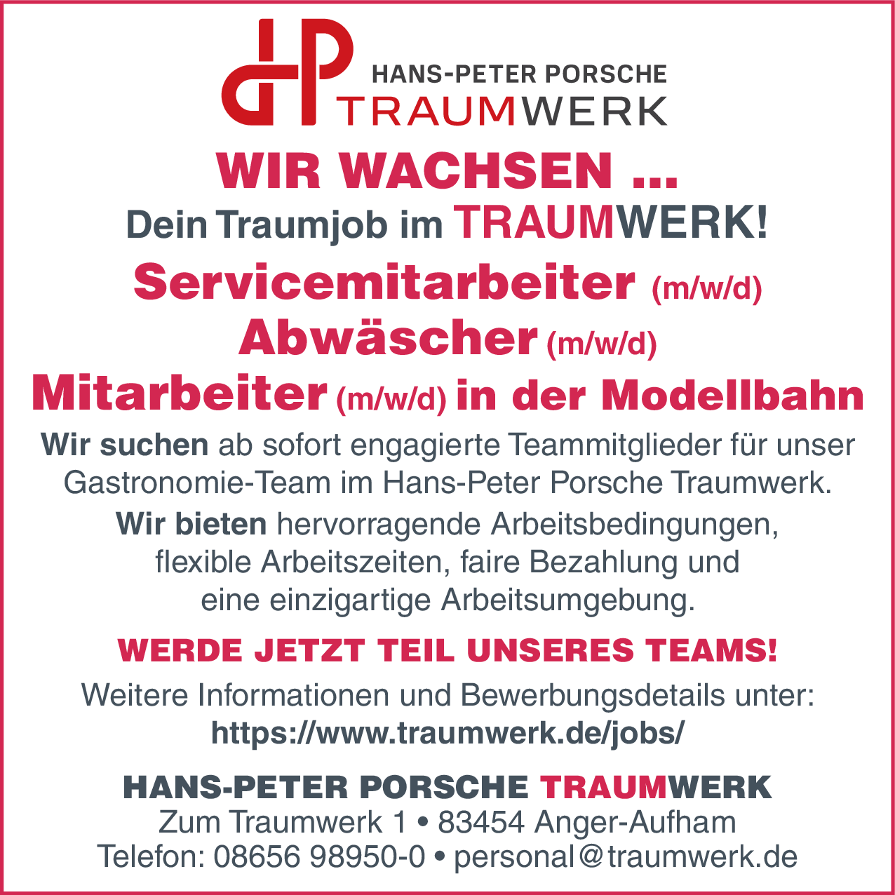 Mitarbeiter (m/w/d) in der Modellbahn