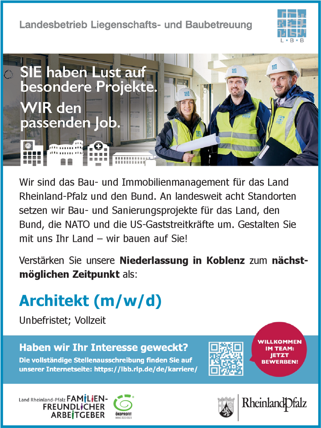Architekt (m/w/d)