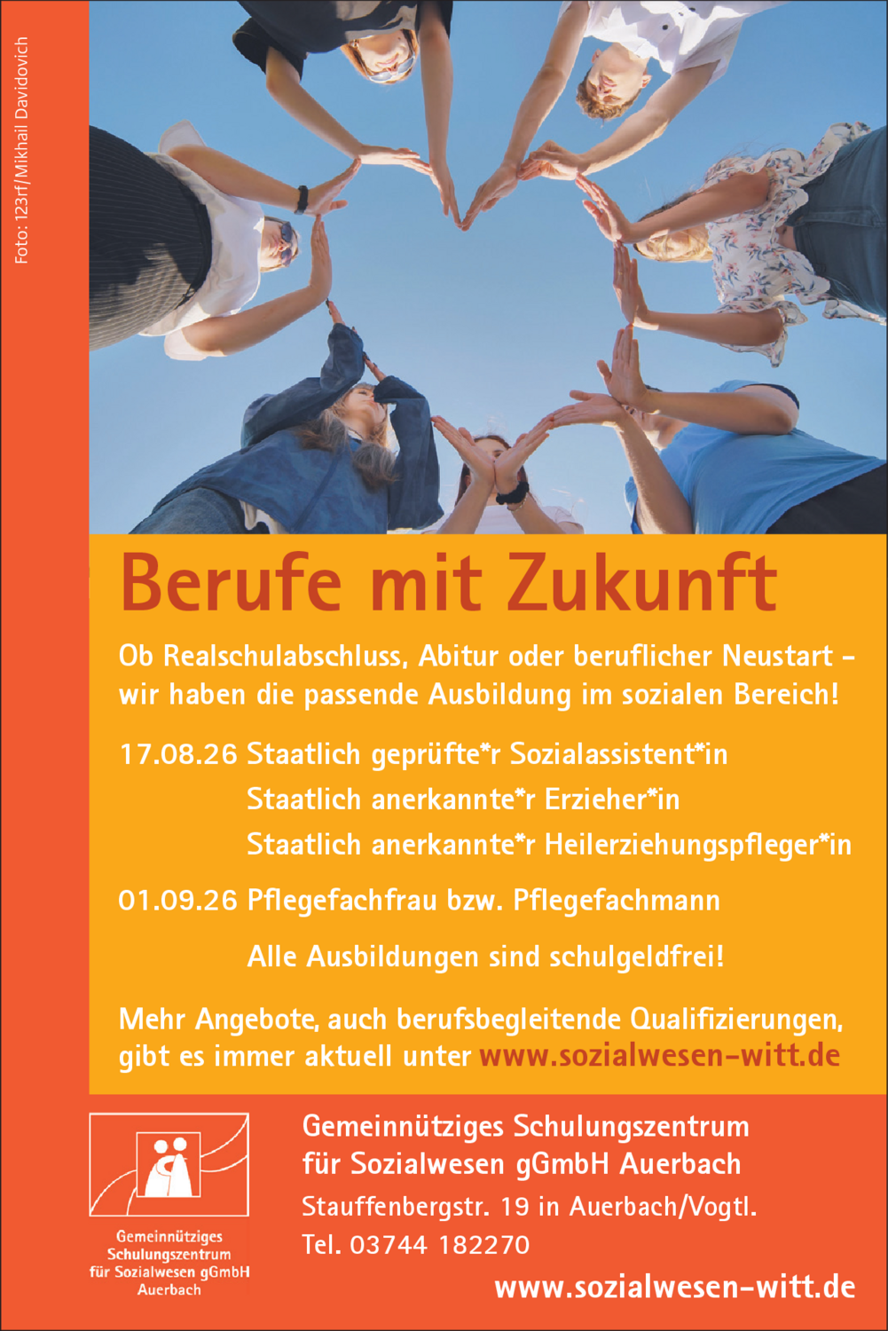 Staatlich geprüfte*r Sozialassistent*in (m/w/d)
