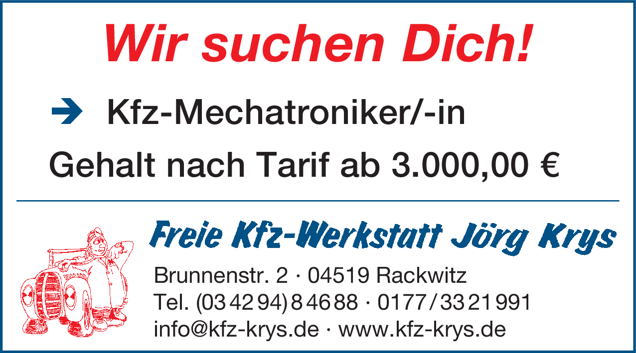 Kfz-Mechatroniker (m/w/d)