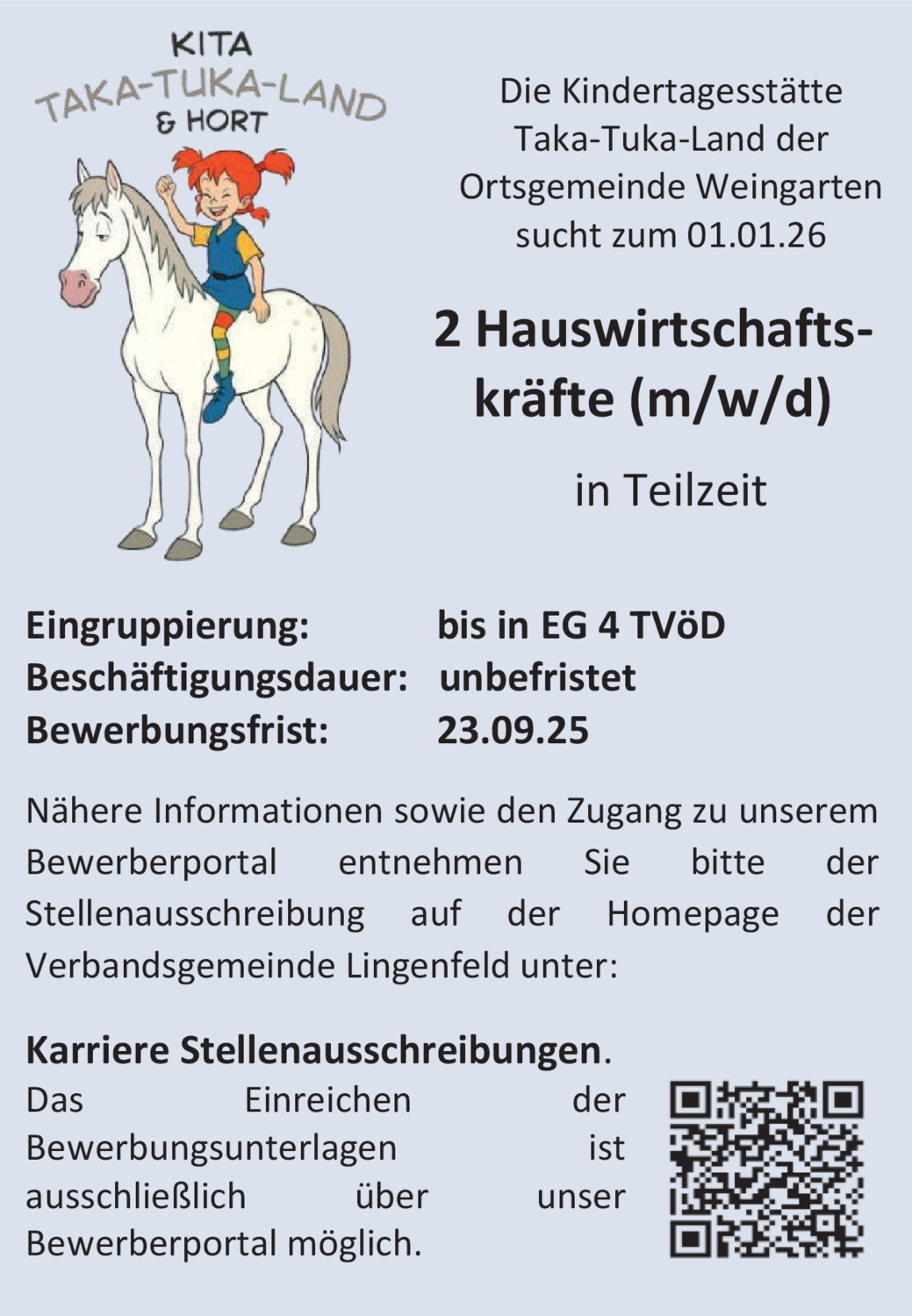 Hauswirtschaftskraft (m/w/d)