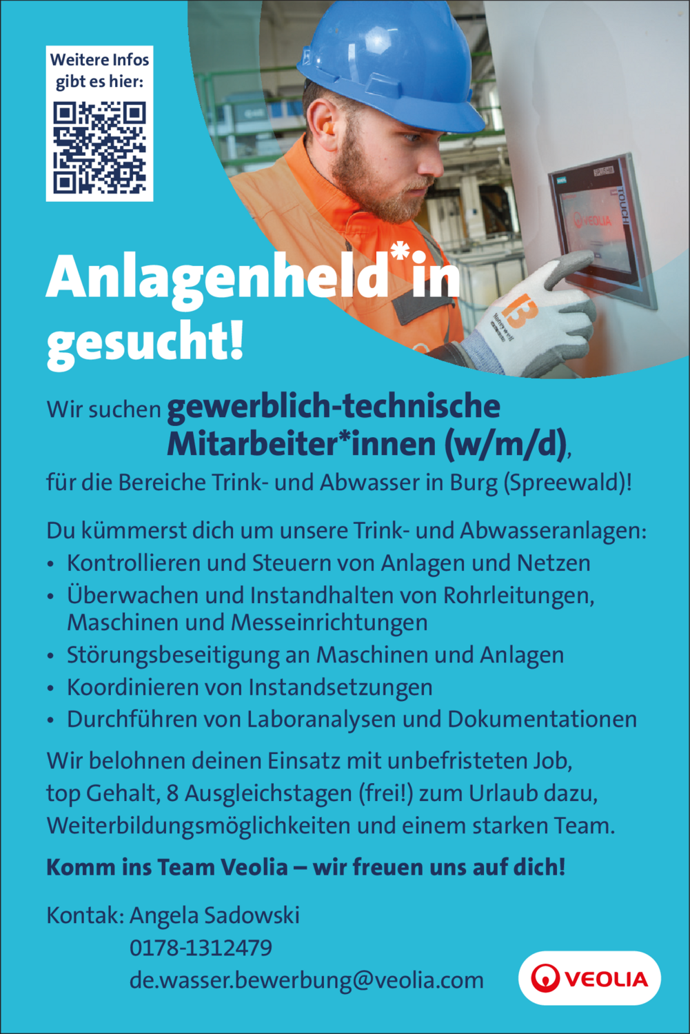 Gewerblich-technische Mitarbeiter*in (w/m/d)