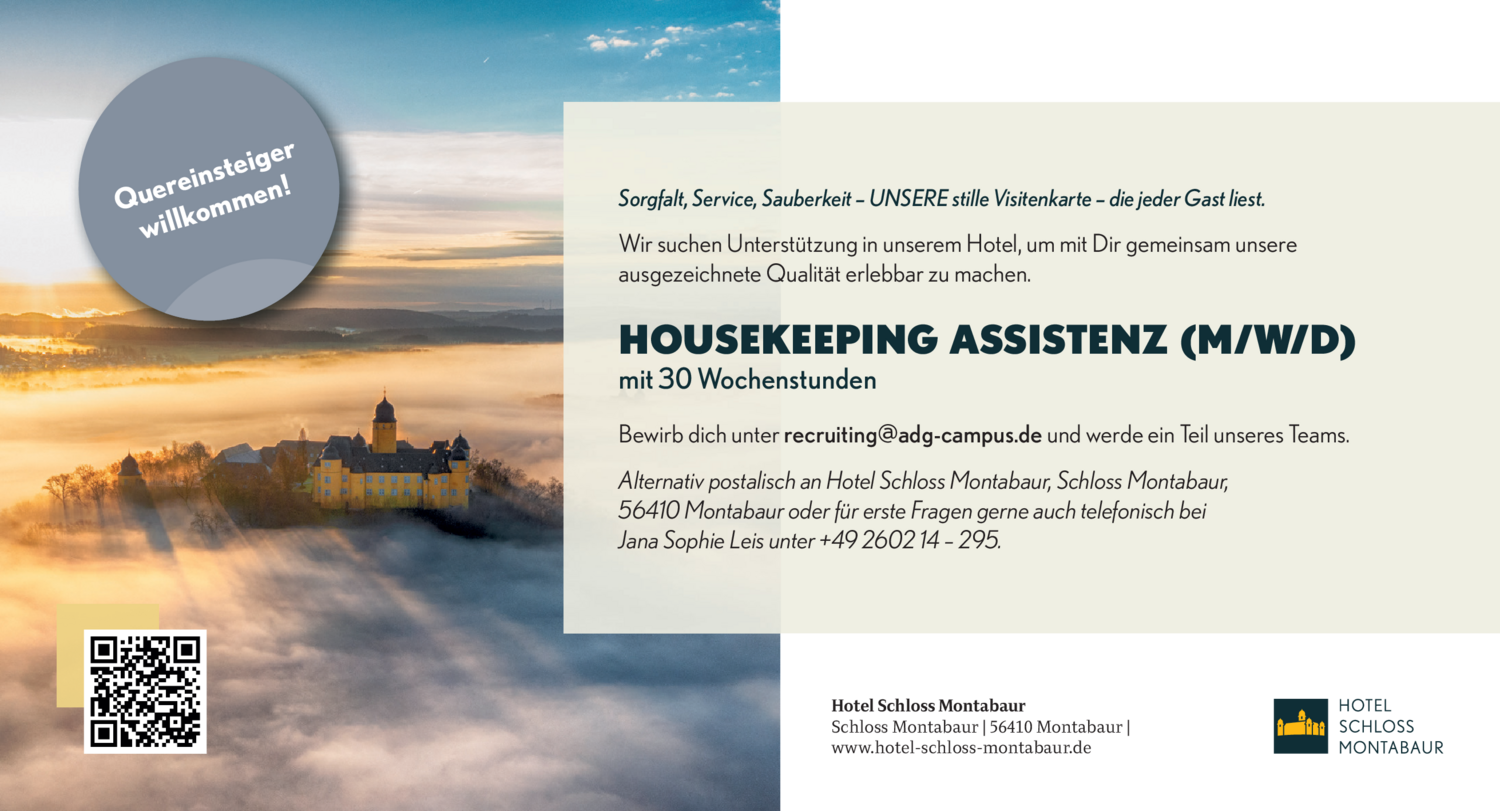 Housekeeping Assistenz (m/w/d)