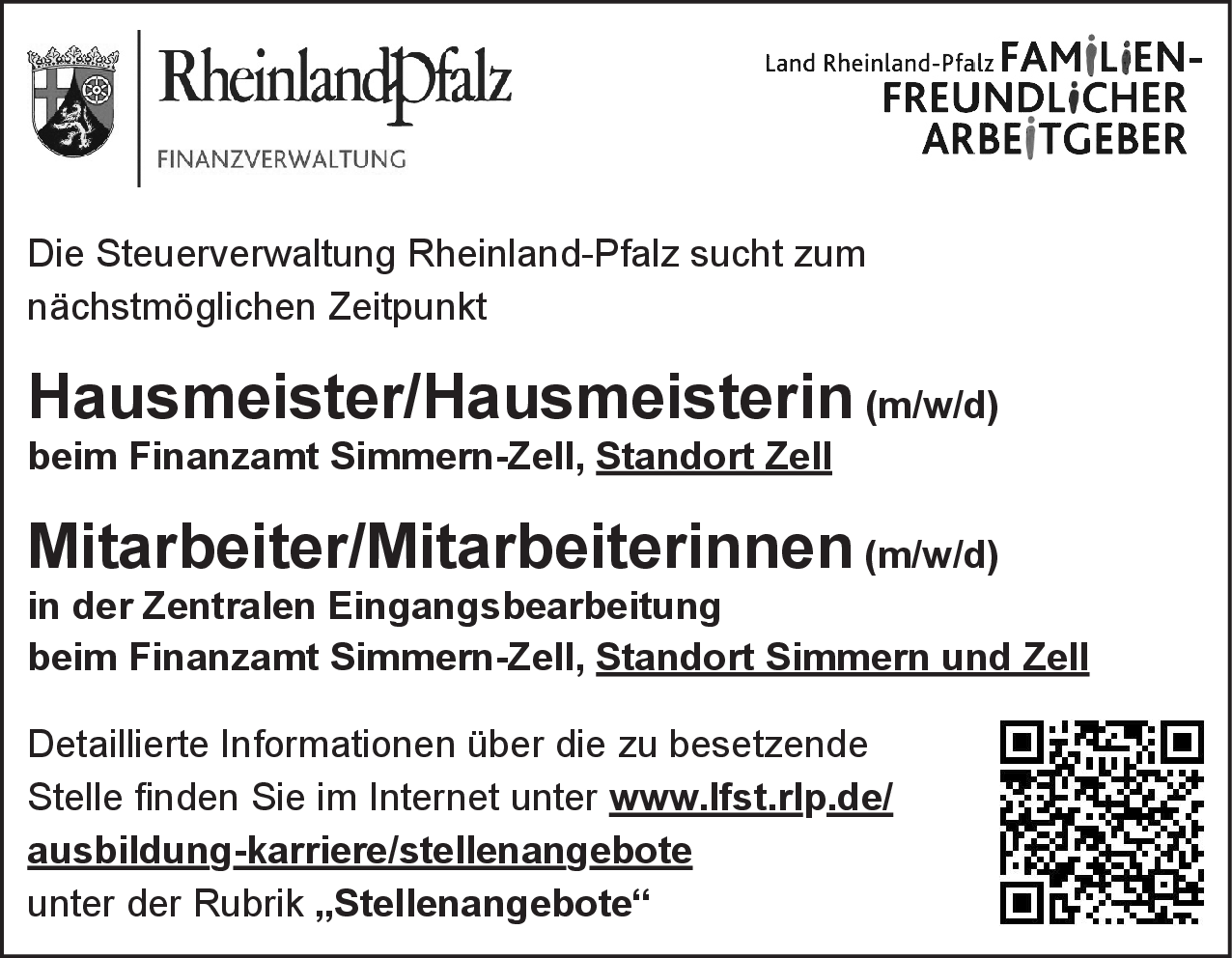 Hausmeister/Hausmeisterin (m/w/d)