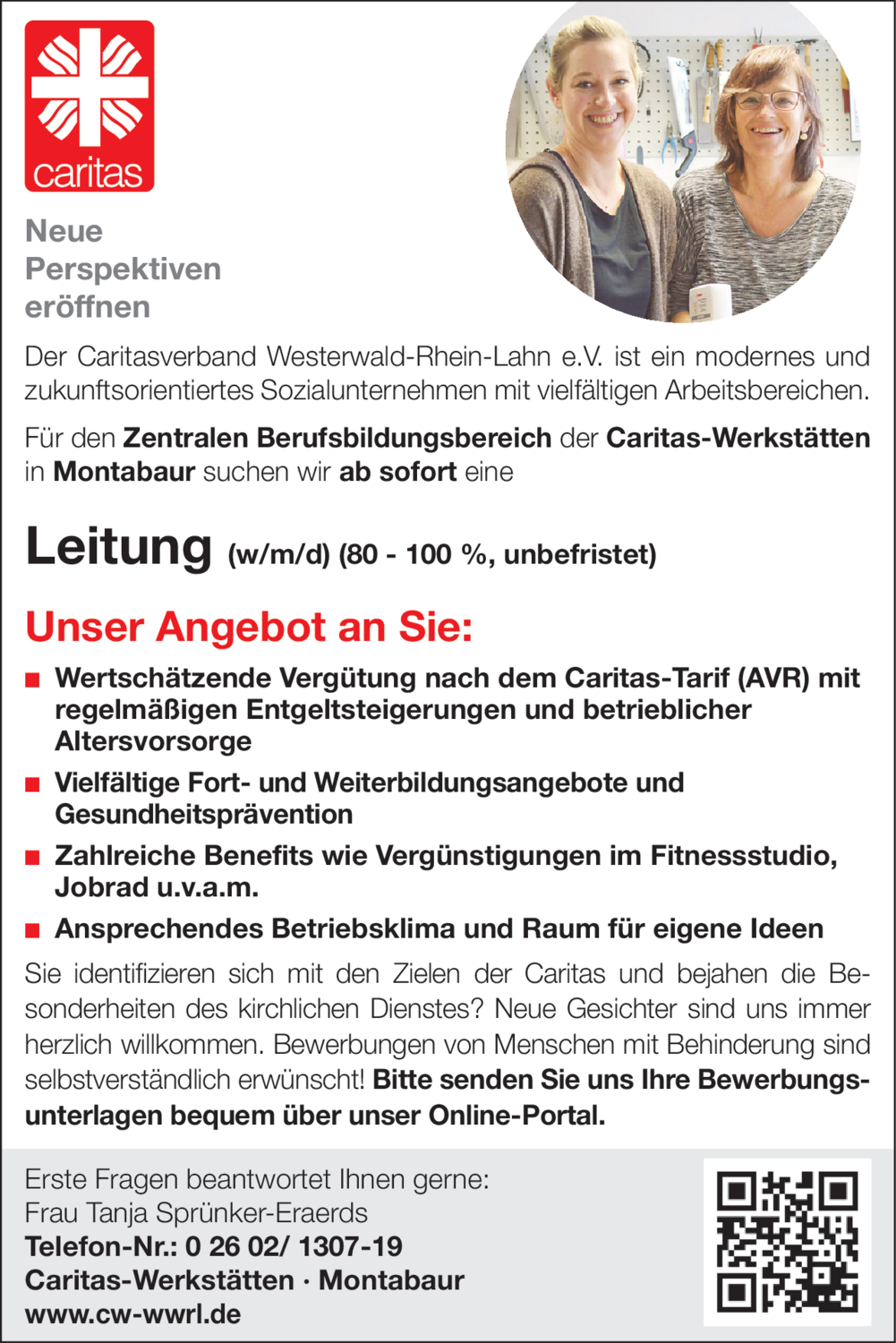 Leitung (w/m/d)