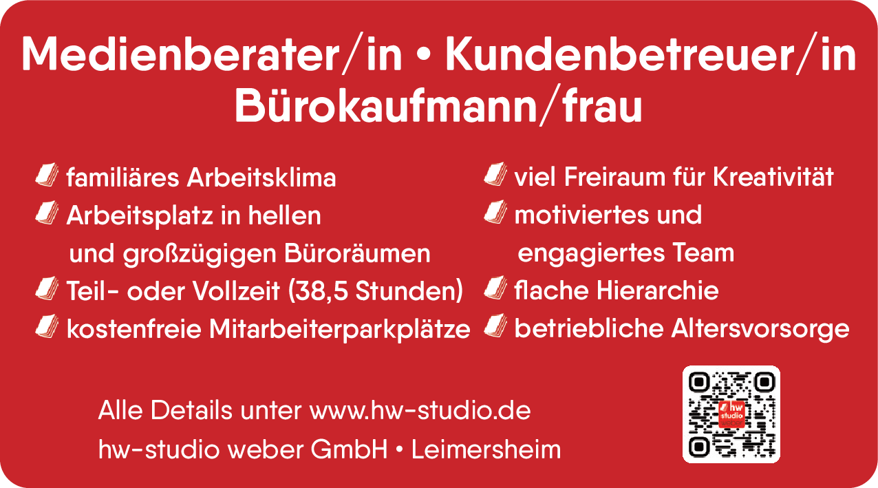 Kundenbetreuer/in (m/w/d)
