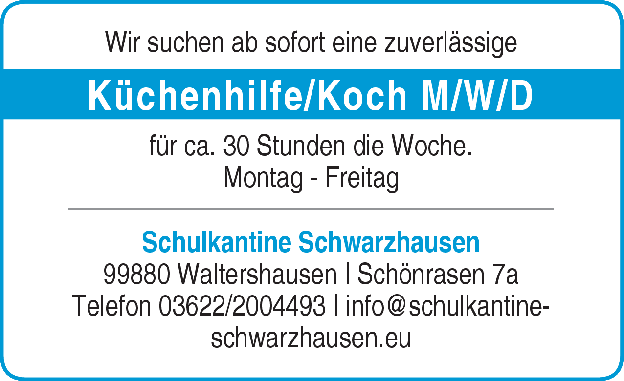Küchenhilfe (m/w/d)