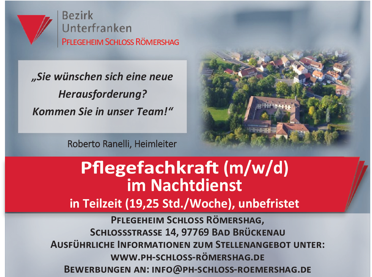 Pflegefachkraft (m/w/d) im Nachtdienst