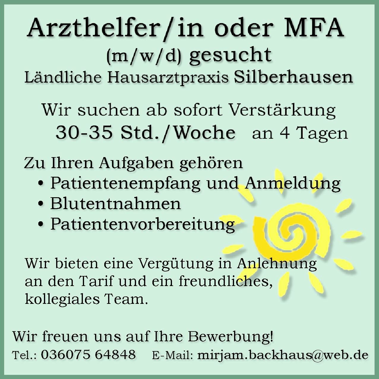 MFA (m/w/d)