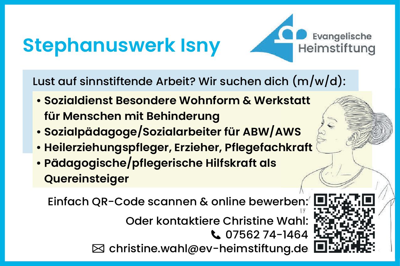Heilerziehungspfleger, Erzieher, Pflegefachkraft (m/w/d)