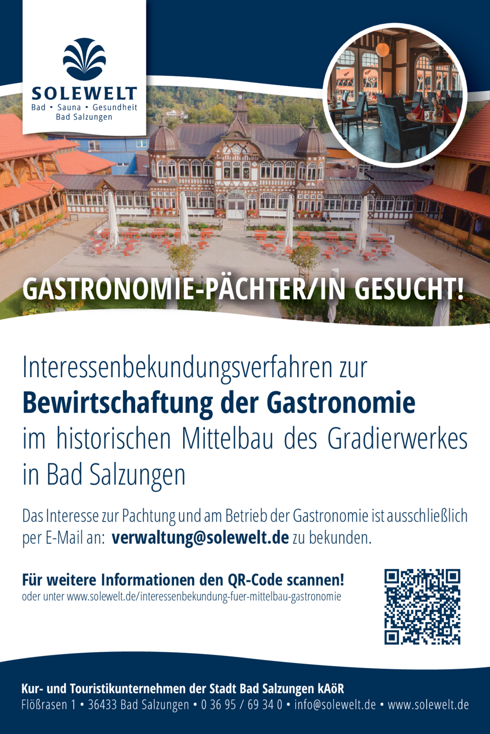 Gastronomie-Pächter/in