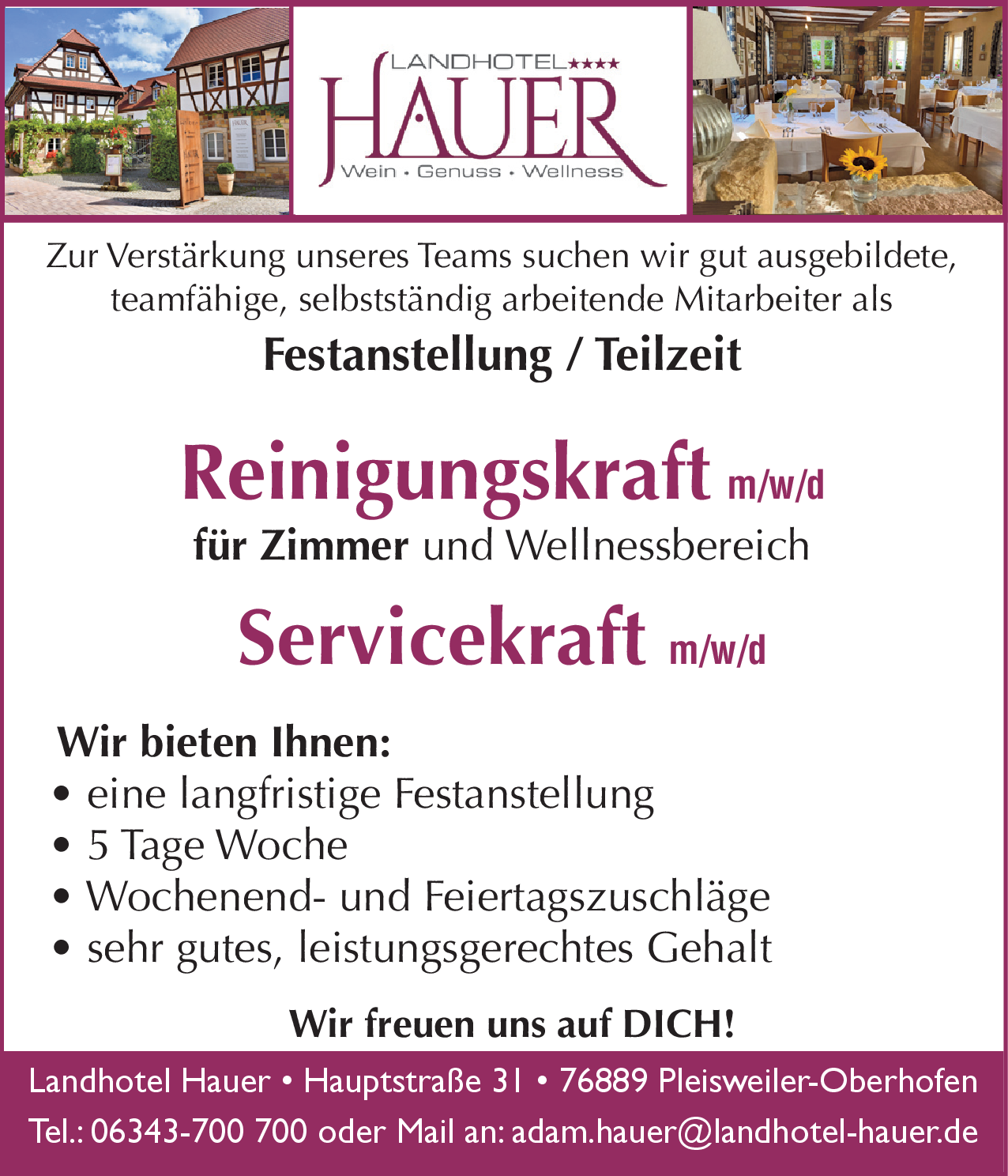 Servicekraft (m/w/d)
