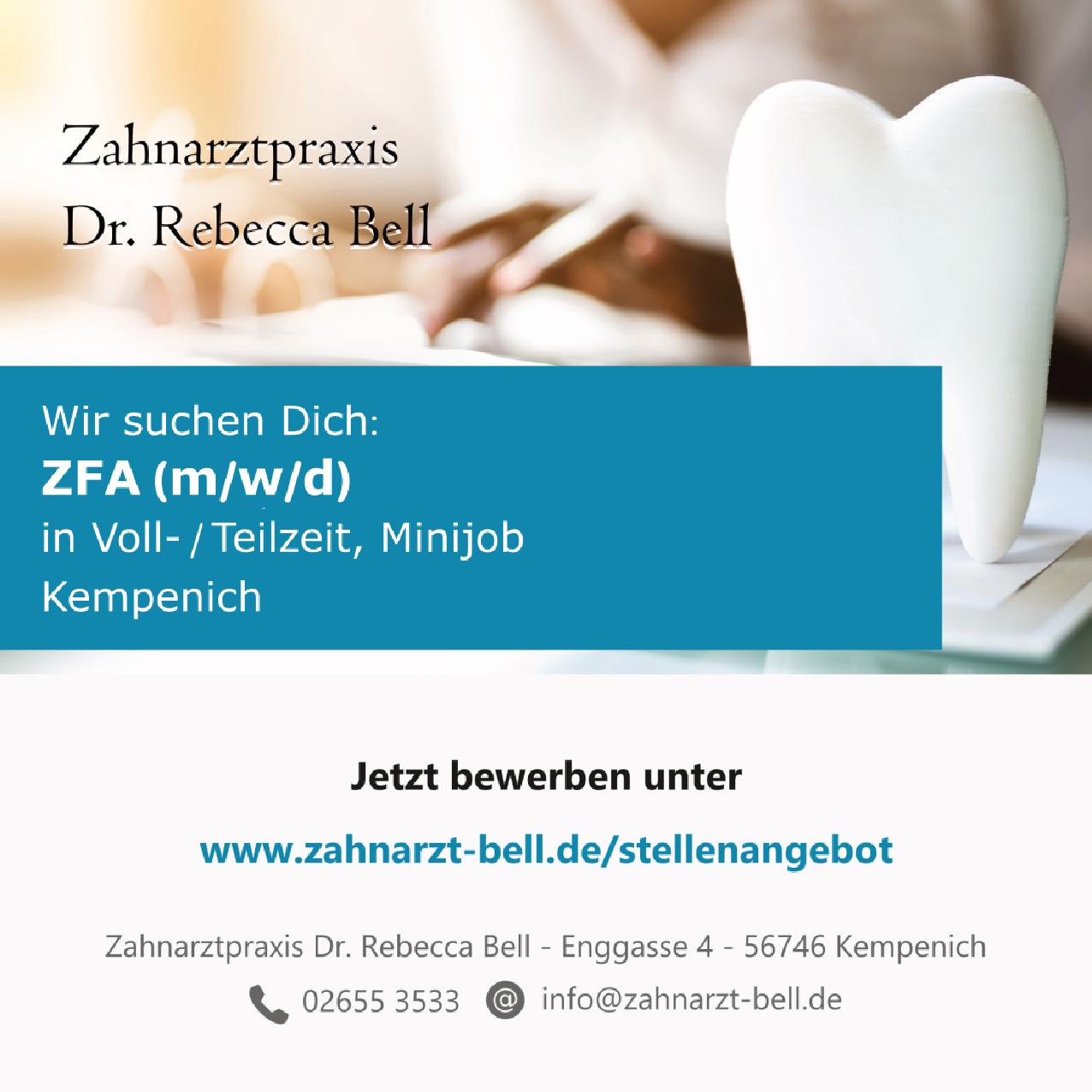 ZFA (m/w/d) in Teilzeit