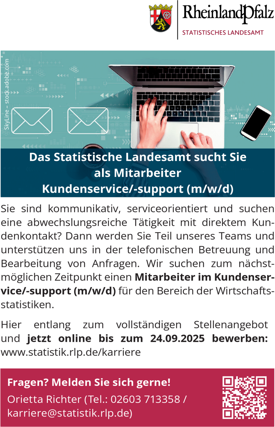 Mitarbeiter Kundenservice/-support (m/w/d)