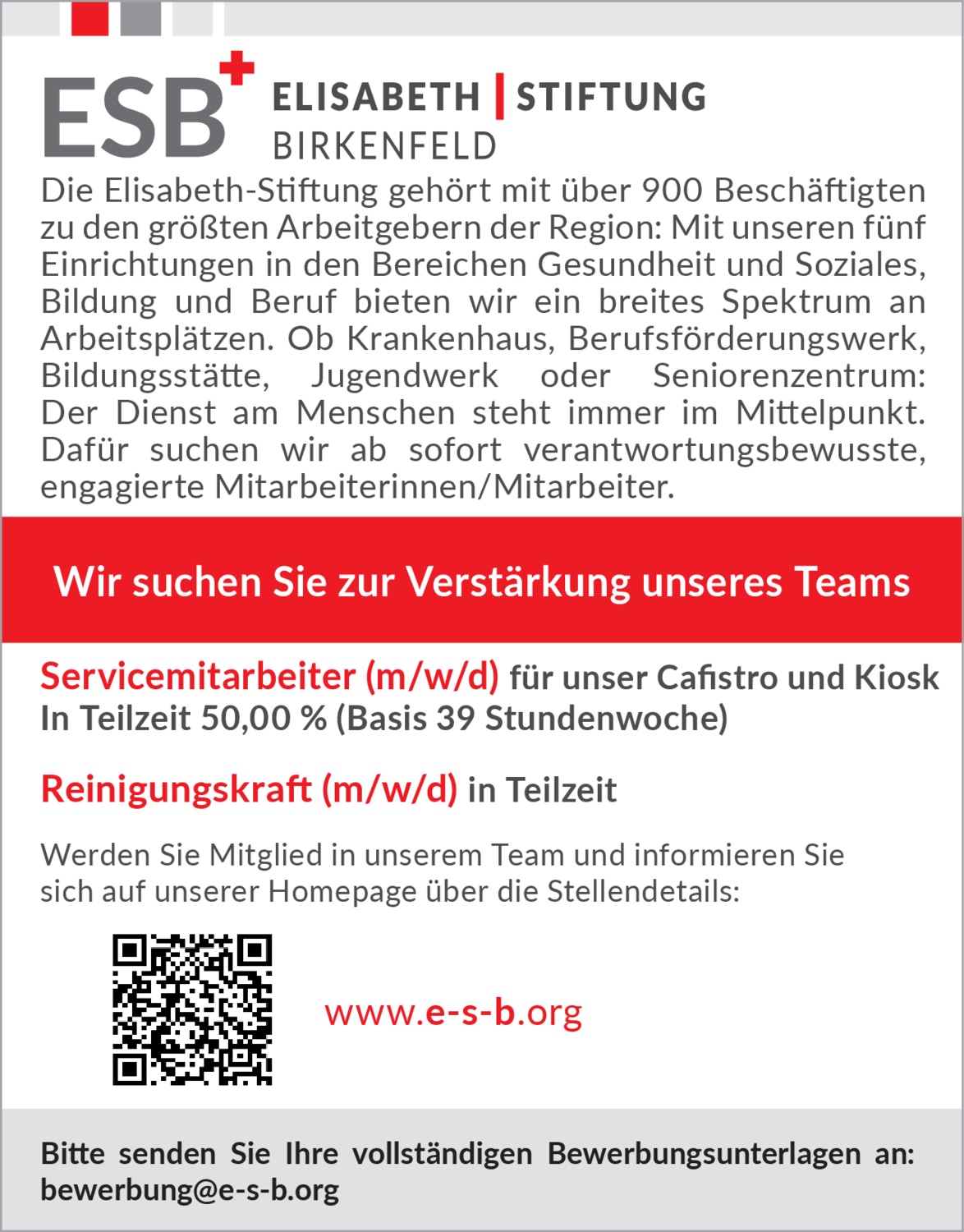 Reinigungskraft (m/w/d)