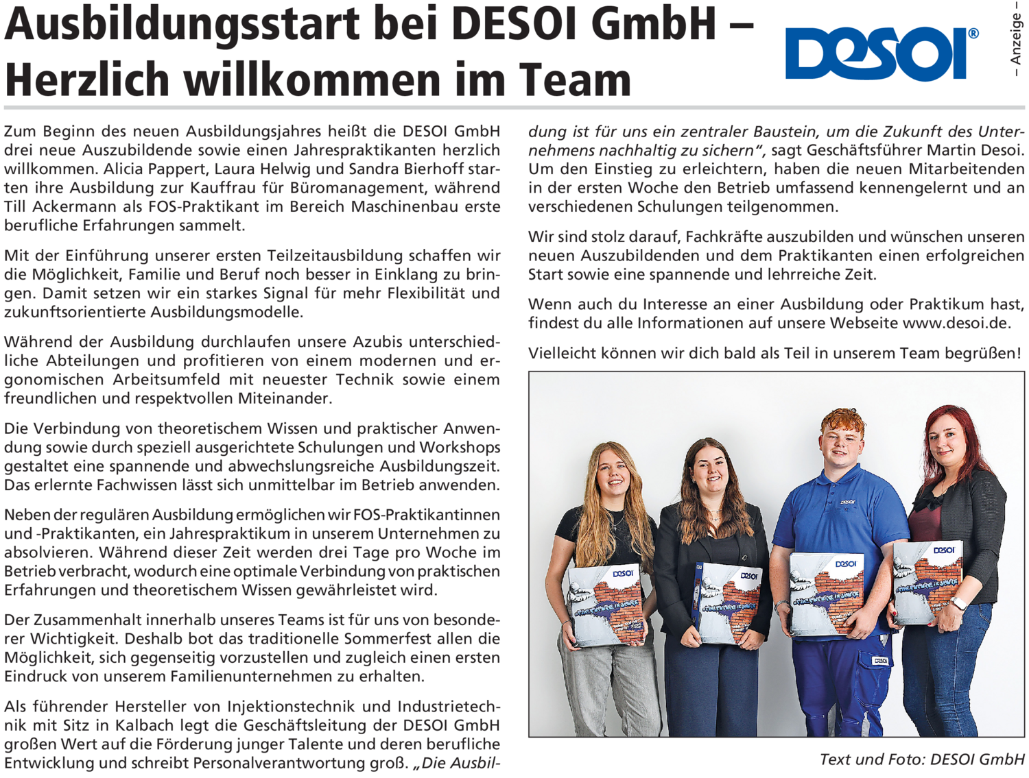 Kauffrau für Büromanagement (m/w/d)