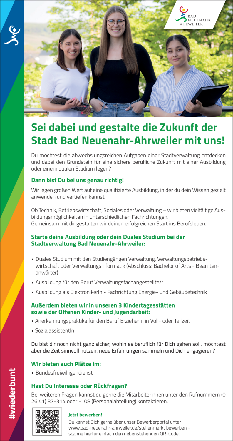 ErzieherIn (m/w/d) Anerkennungspraktikum