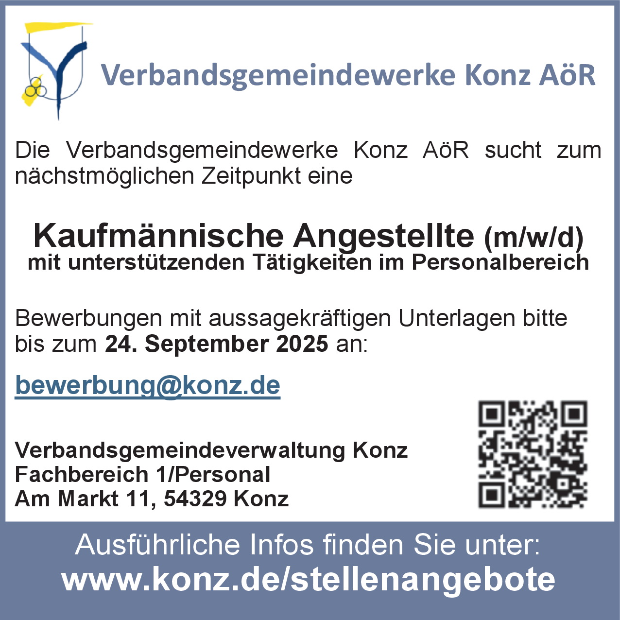 Kaufmännische Angestellte (m/w/d)