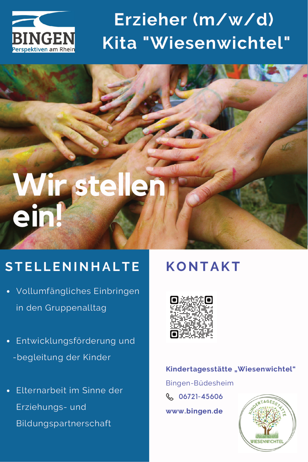 Erzieher (m/w/d)