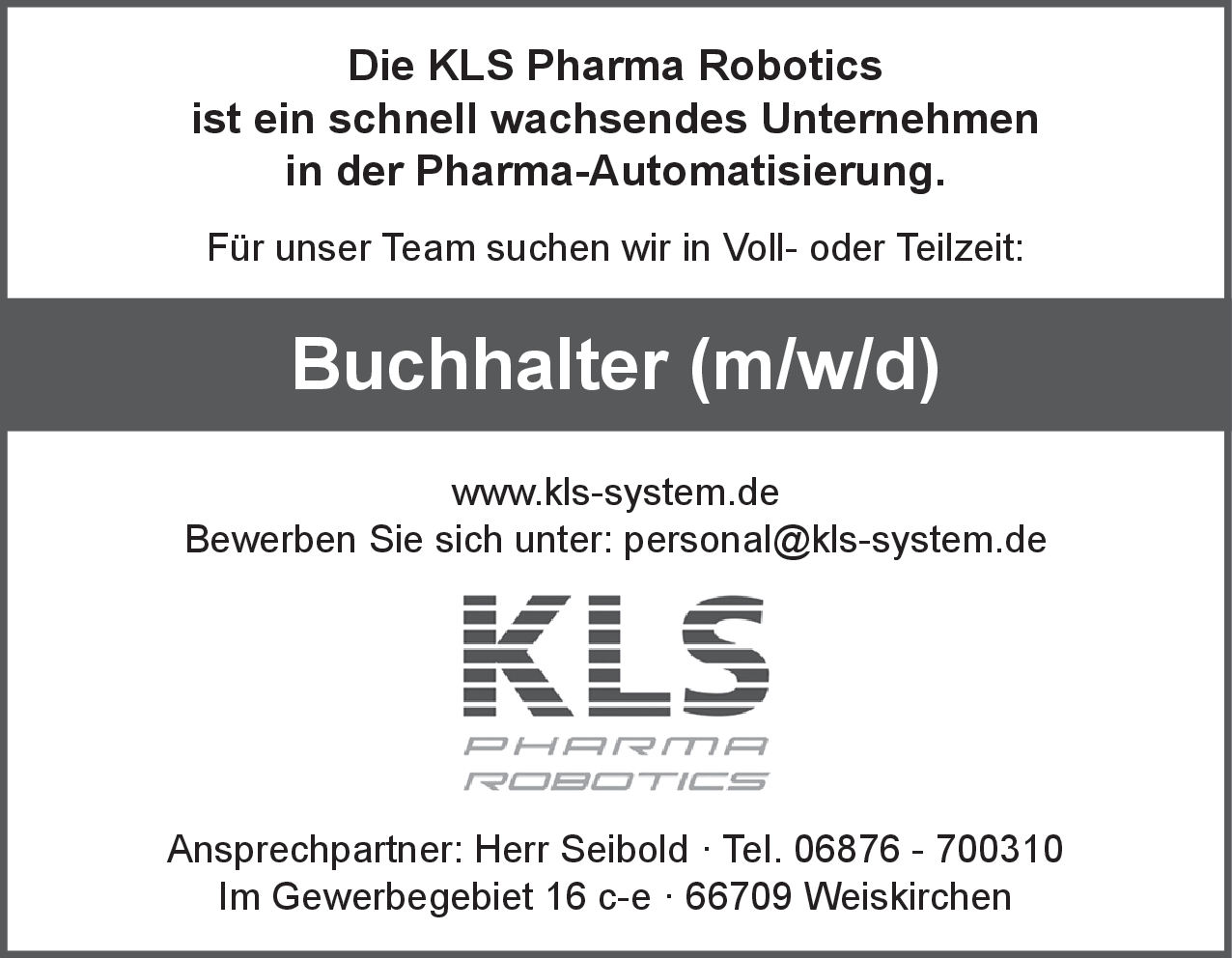 Buchhalter (m/w/d)