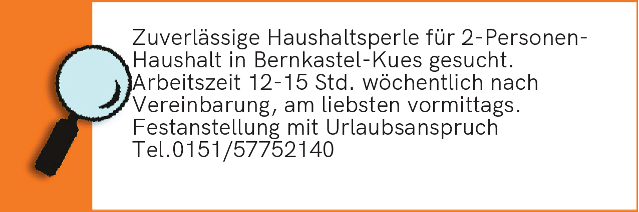 Haushaltsperle