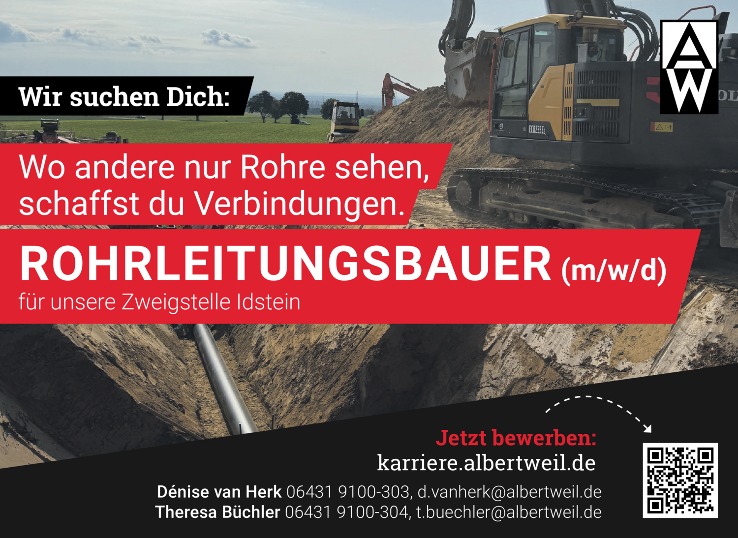 Rohrleitungsbauer (m/w/d)
