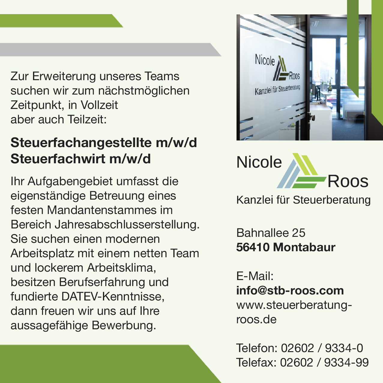 Steuerfachangestellte (m/w/d)