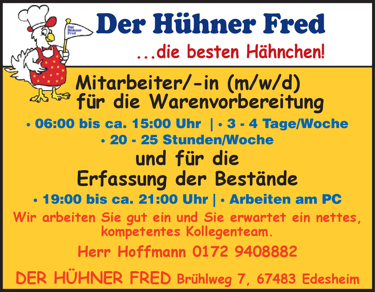 Mitarbeiter (m/w/d) für die Warenvorbereitung
