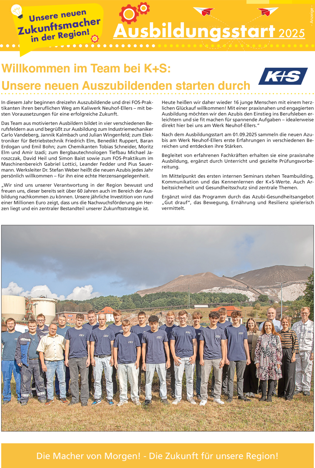 Elektroniker für Betriebstechnik (m/w/d)