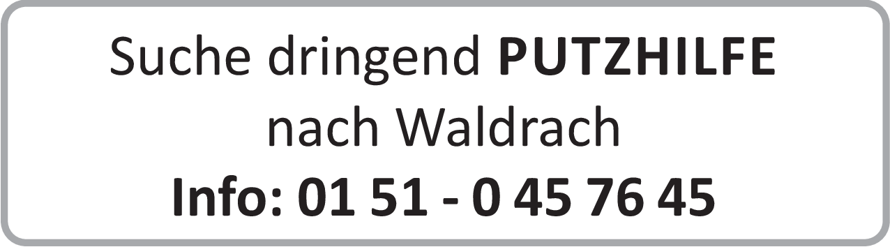 Putzhilfe (m/w/d)