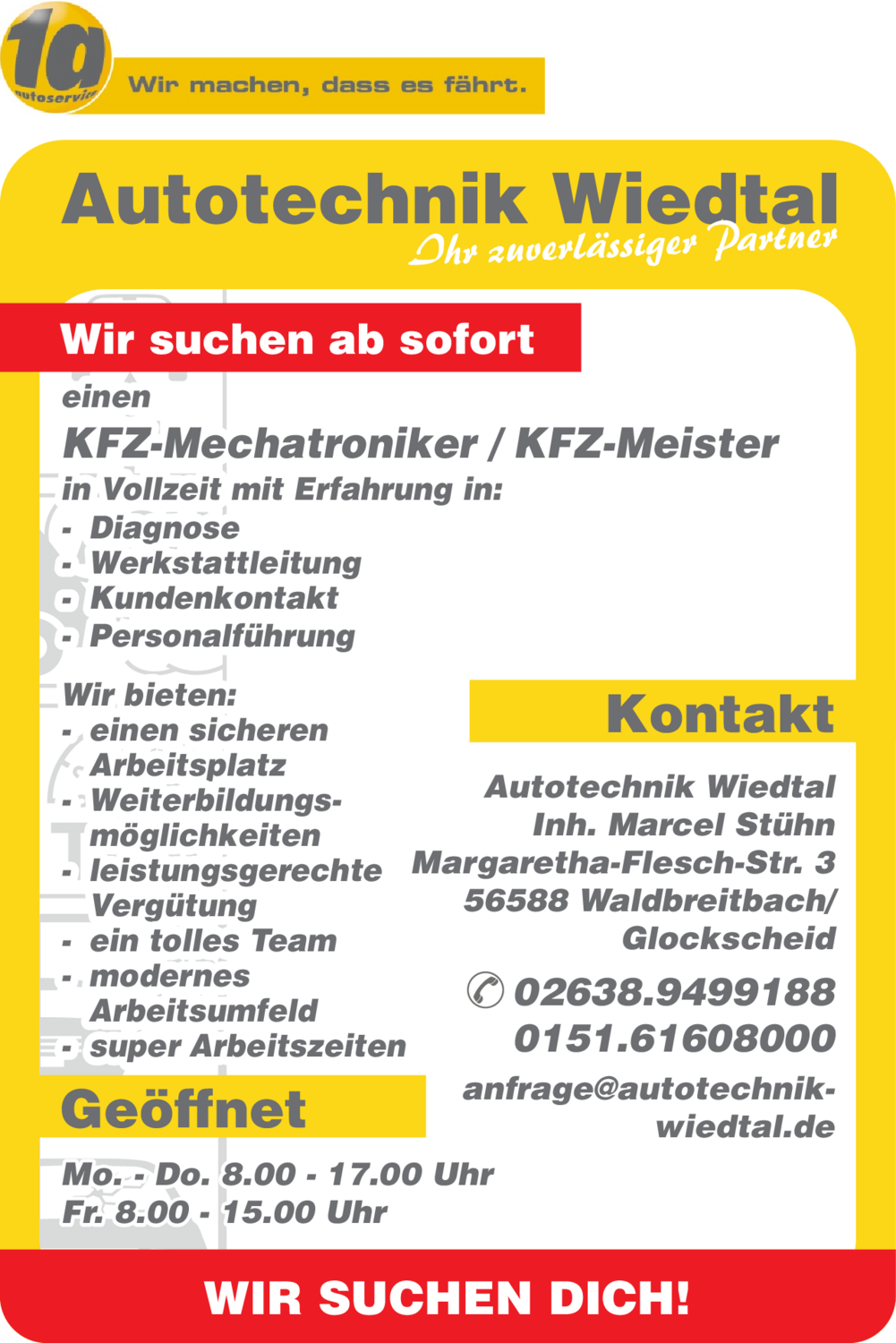 Kfz-Meister (m/w/d)