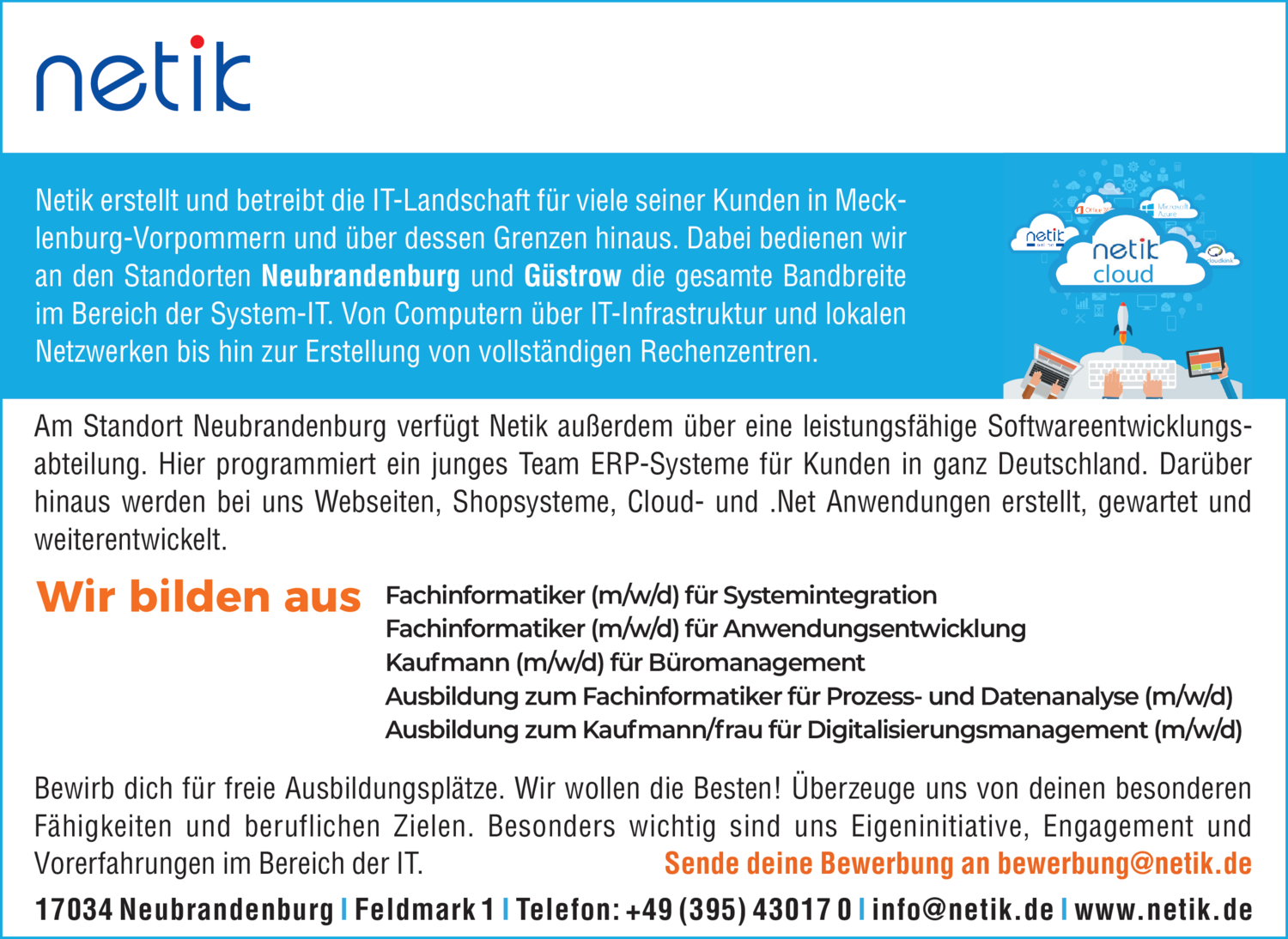 Fachinformatiker (m/w/d) für Systemintegration